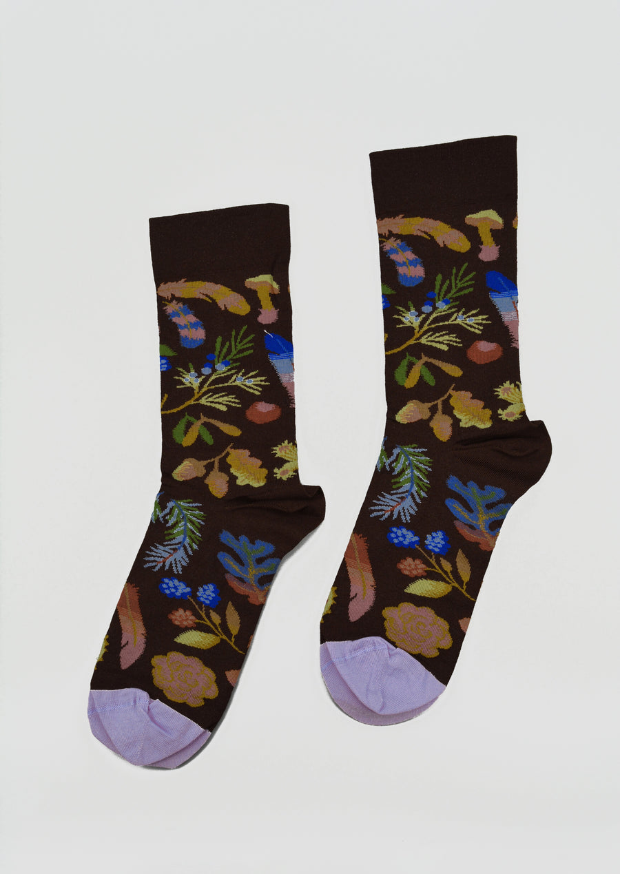 Bonne Maison<p>seeds<p>crew cotton socks