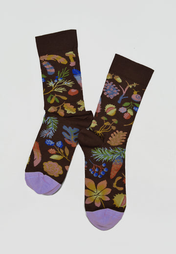 Bonne Maison<p>seeds<p>crew cotton socks