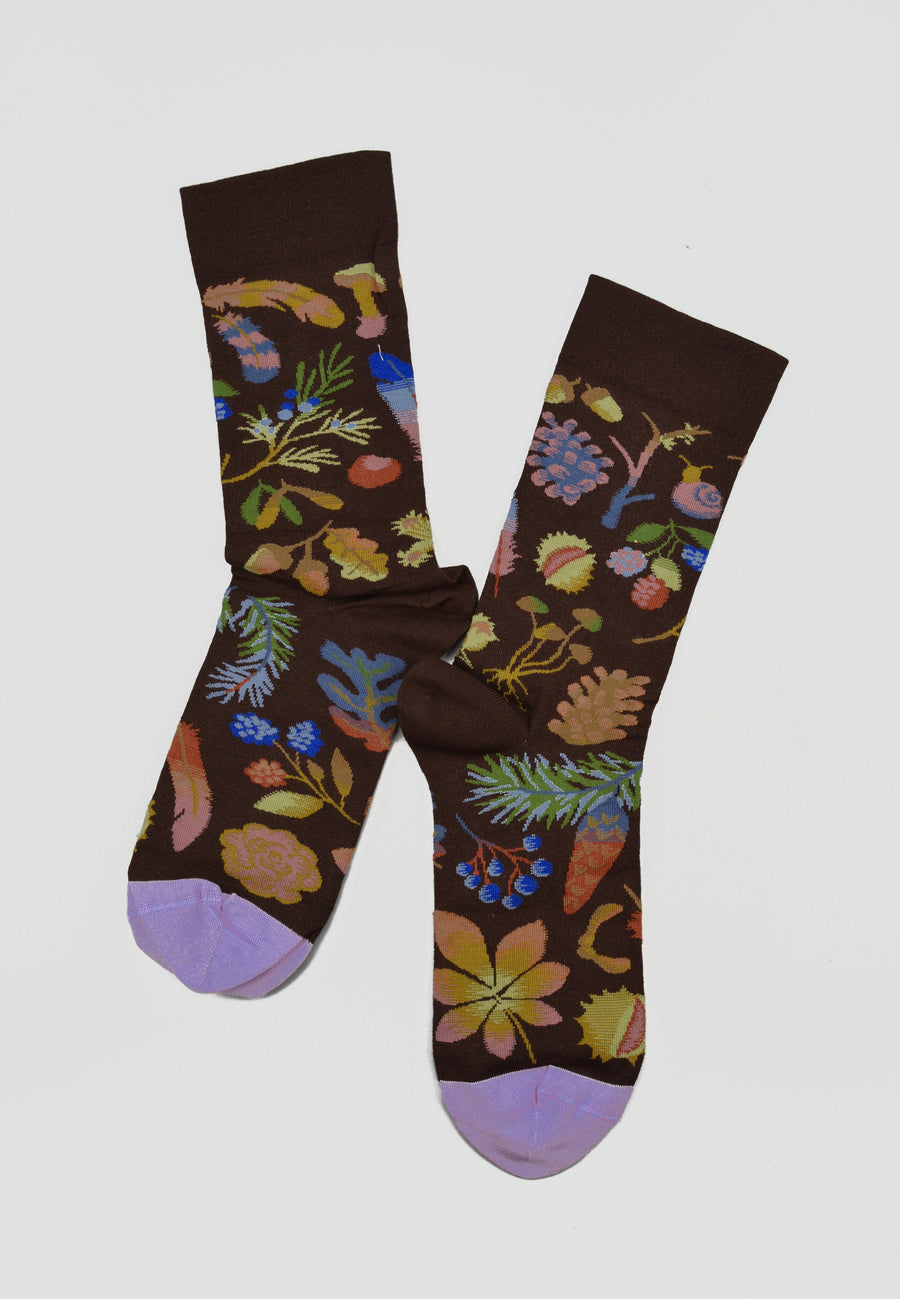 Bonne Maison<p>seeds<p>crew cotton socks
