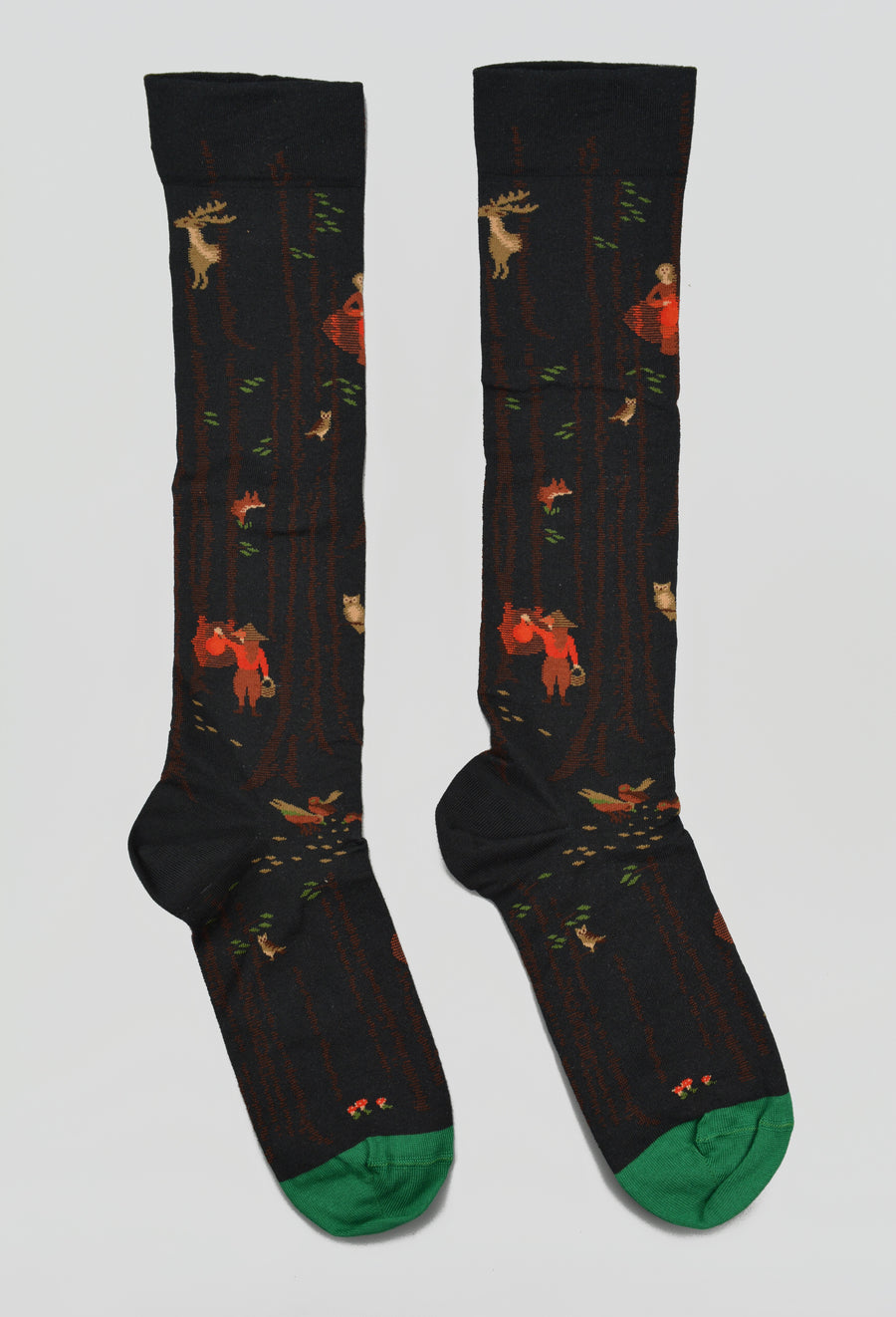 Bonne Maison<p>night<p>knee high cotton socks