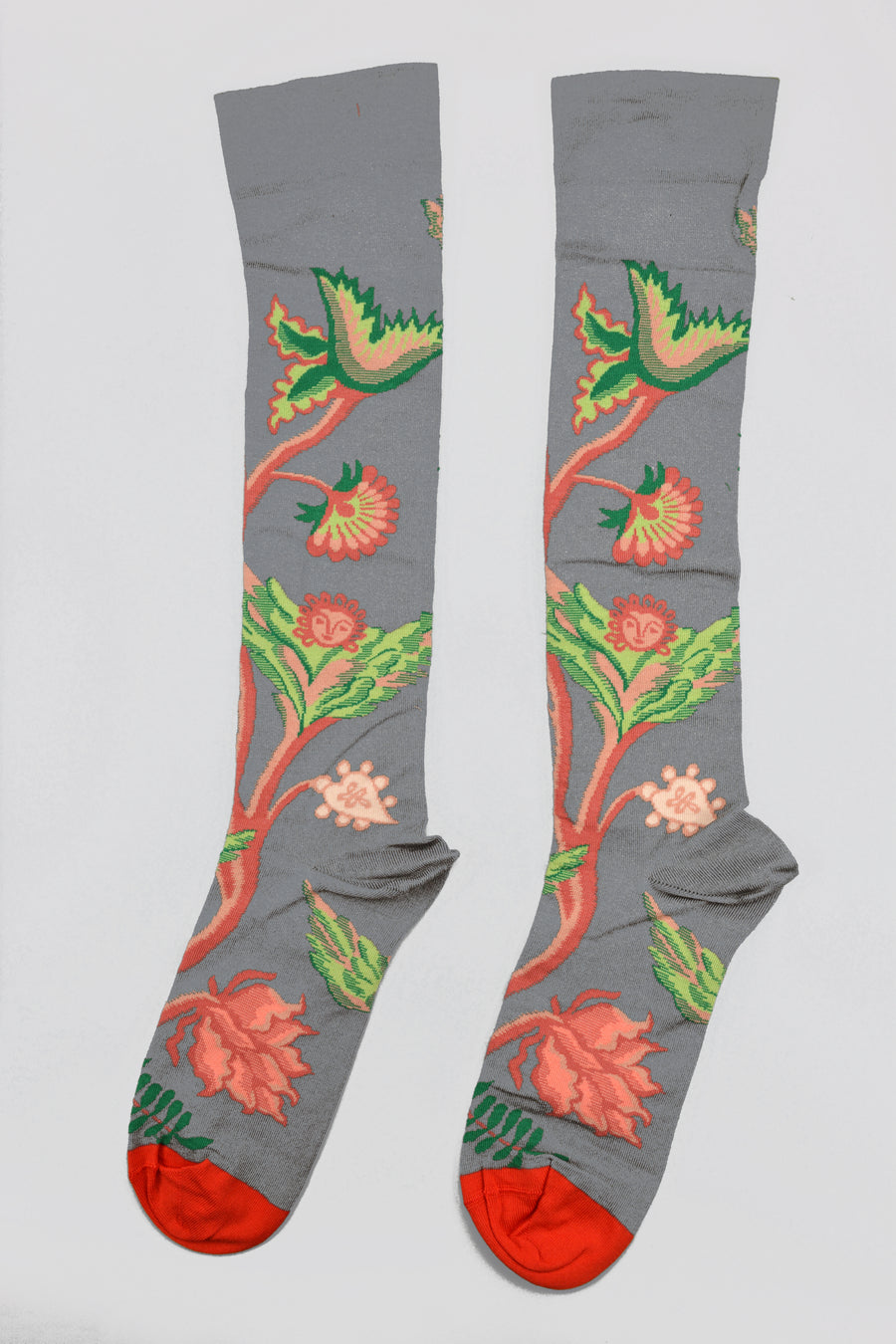 Bonne Maison<p>indian pepper<p>knee high cotton socks