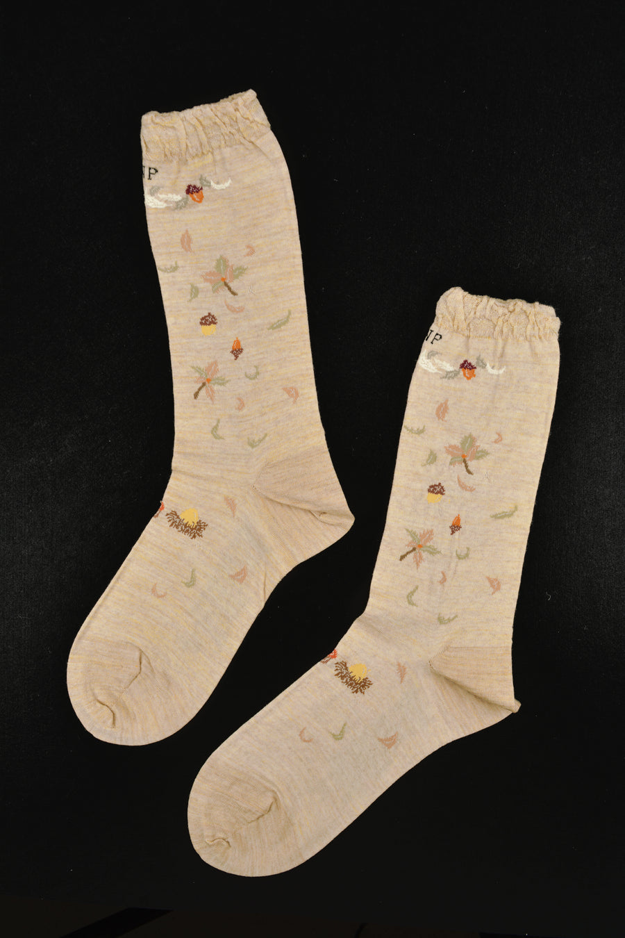 Antipast<p>wind and acorn tree<p>wool crew sock<p>beige