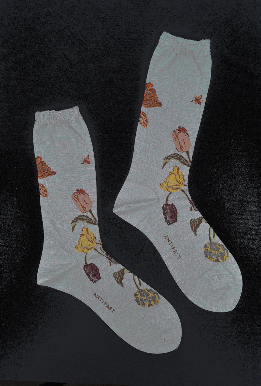 Antipast<p>bouquet tulip<p>wool crew sock<p>grey