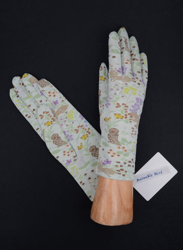 Antipast-Nathalie Lete<p>special limited edition<p>Tapisserie Cluny<p>ivory cotton gloves