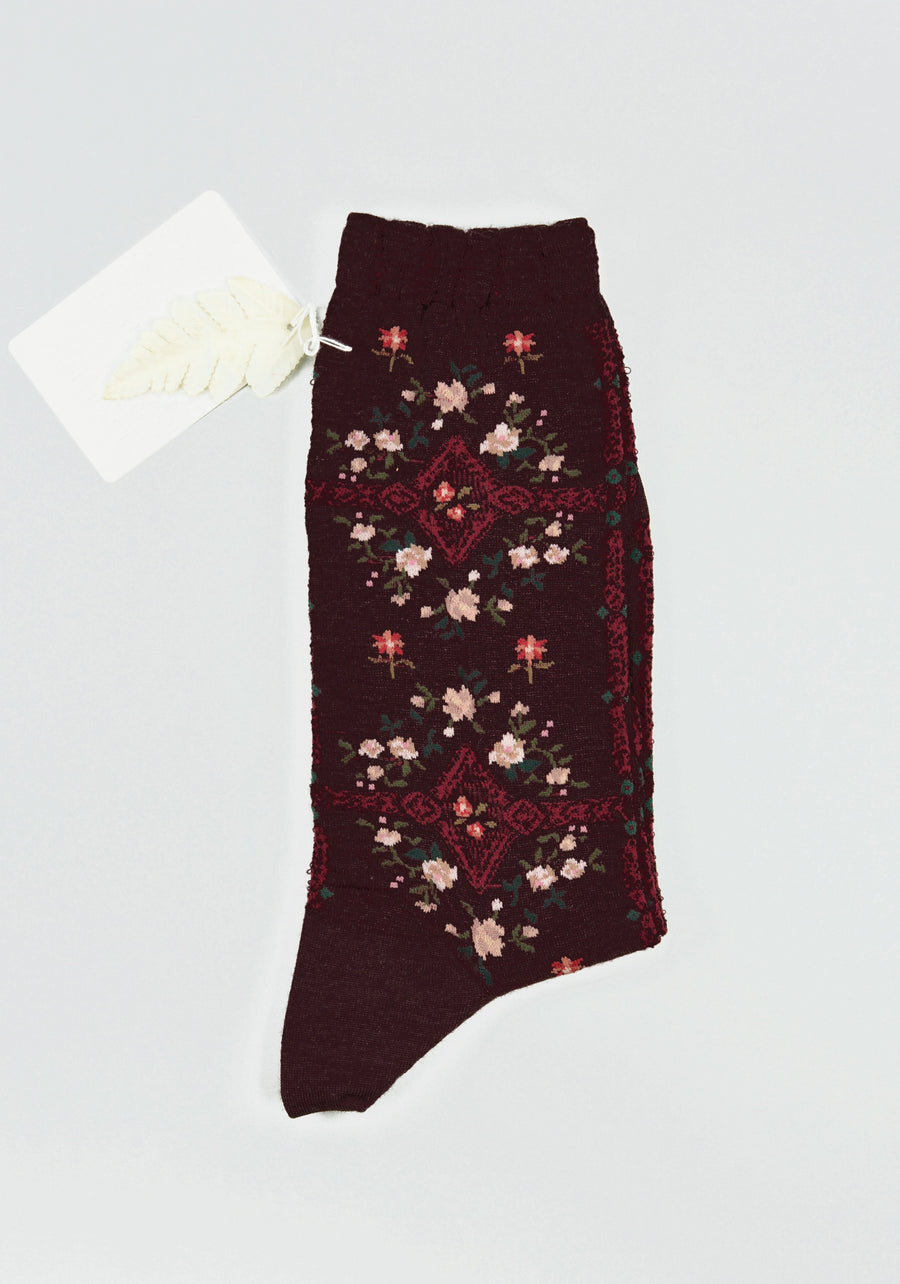 Antipast<p>rose wall<p>wool crew sock<p>wine