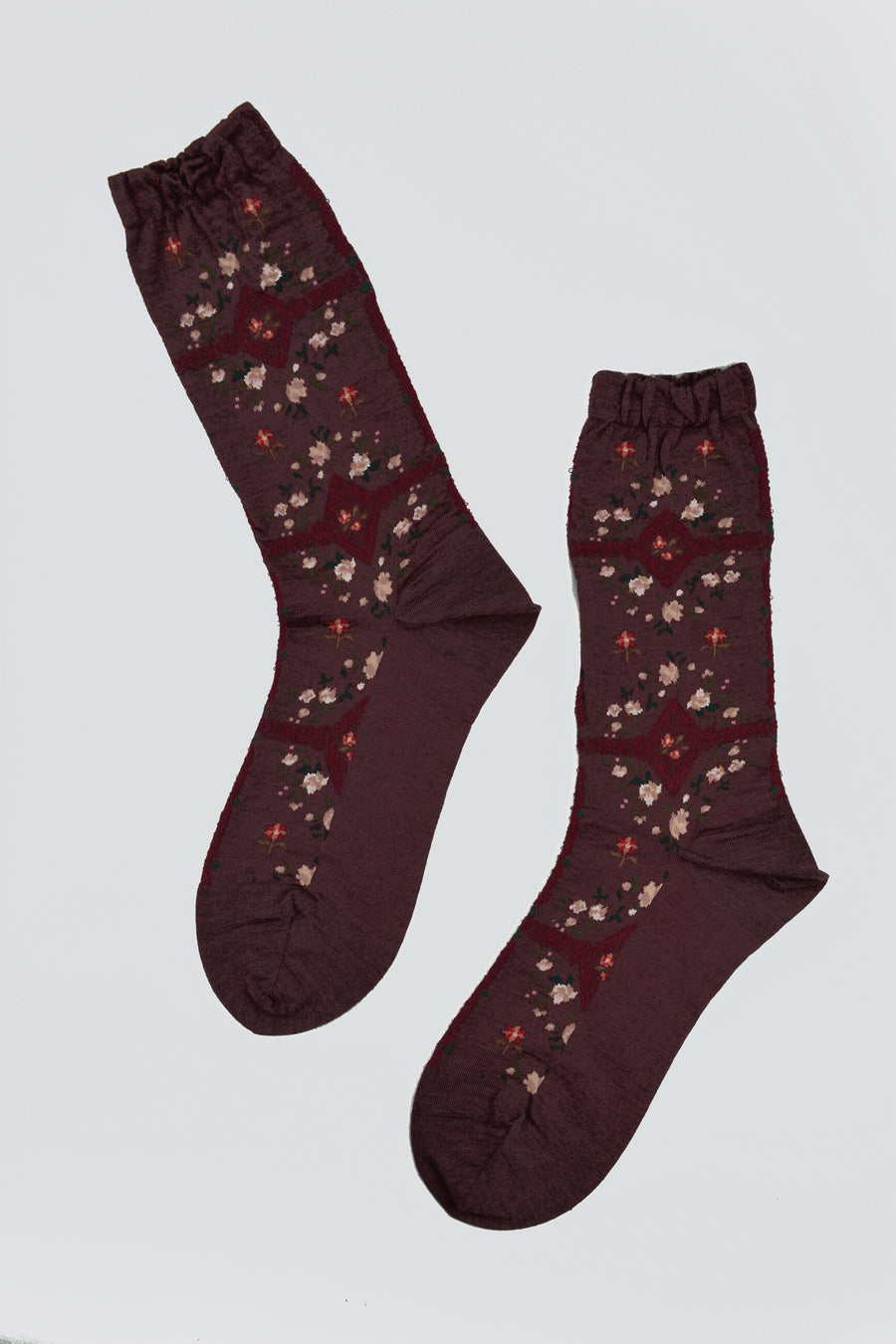 Antipast<p>rose wall<p>wool crew sock<p>wine