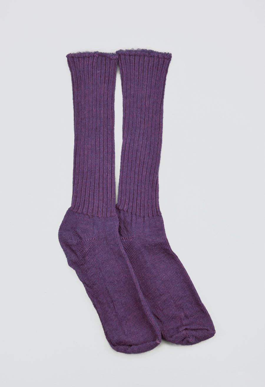 Mary Queen of Socks<p>Sussex loose top<p>mohair crew socks<p>thistle