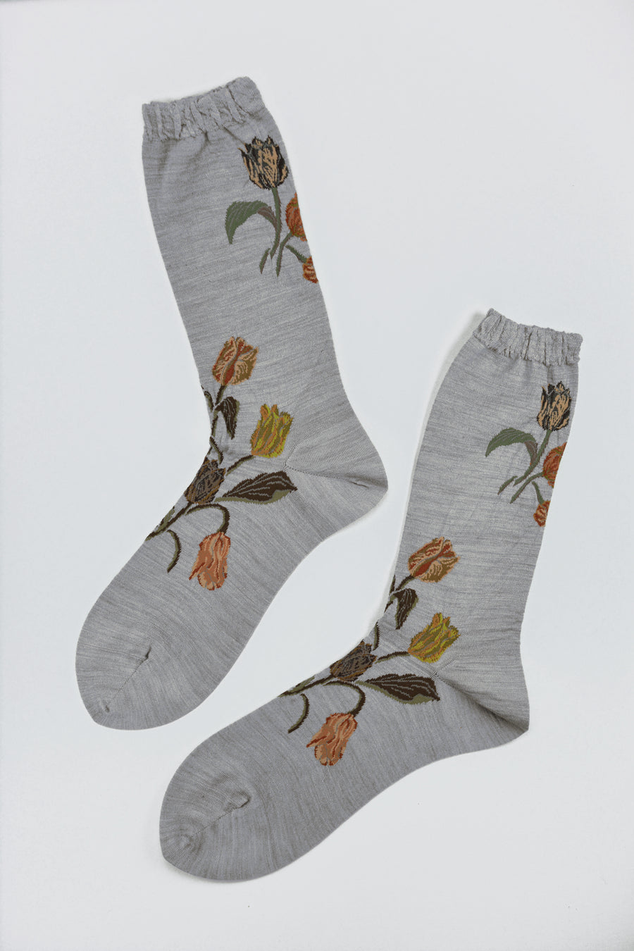 Antipast<p>bouquet tulip<p>wool crew sock<p>grey