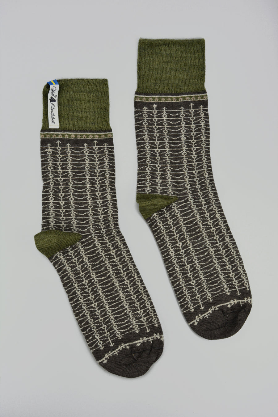 Ojbro<p>eksharad sot<p>merino crew sock<p>grey