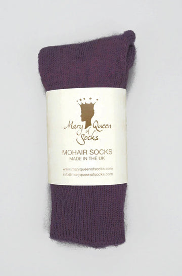 Mary Queen of Socks<p> Derbyshire walking<p>thick cosy mohair<p> thistle